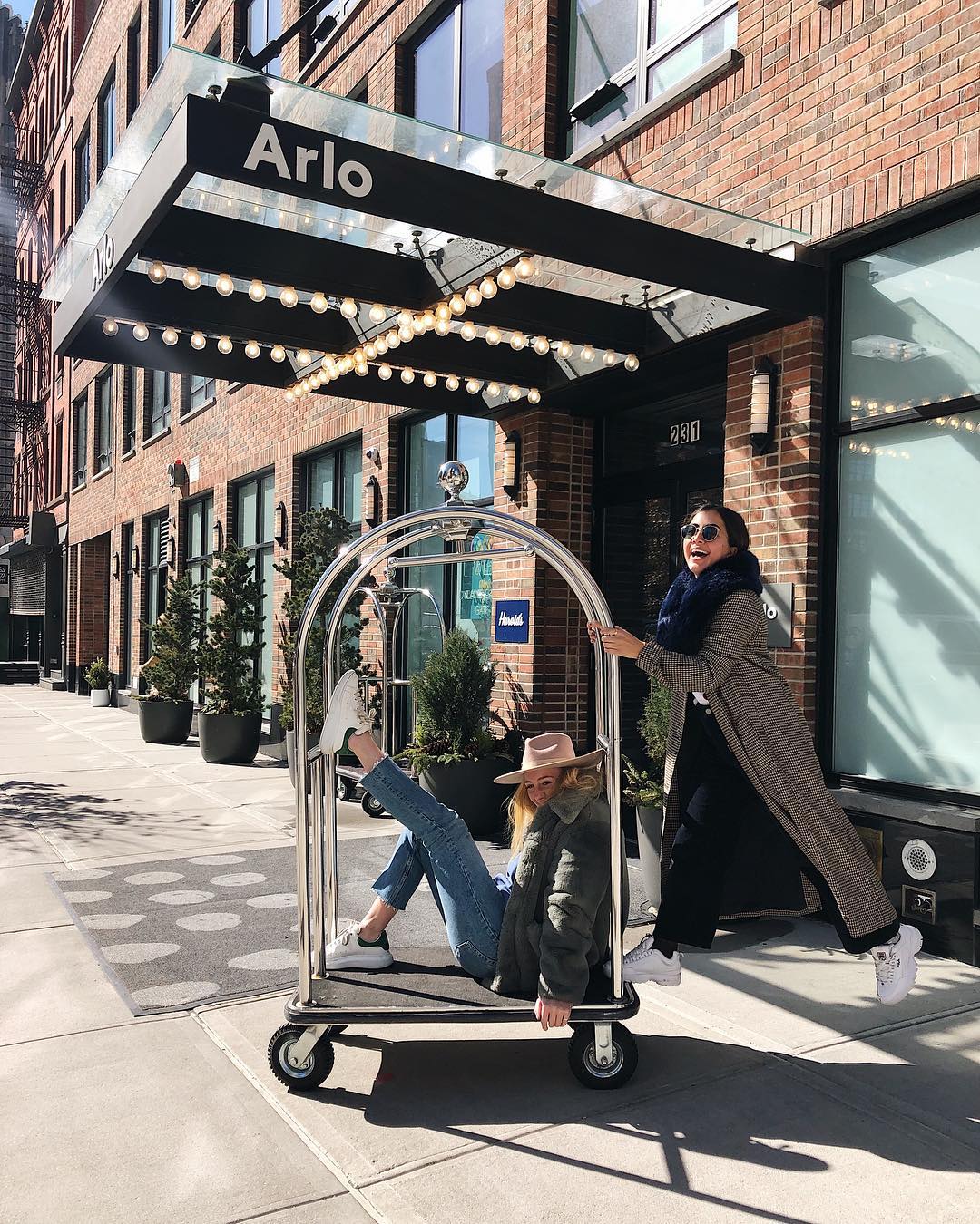 Acampar en el Soho